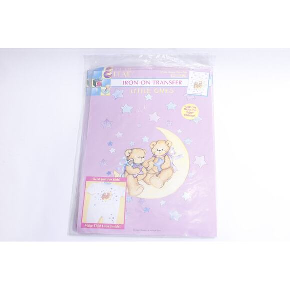 Teddy Bears, Little Ones, Iron-on Transfers, Sleepy Time Pals, Happy Go Lucky, - Picture 2 of 4